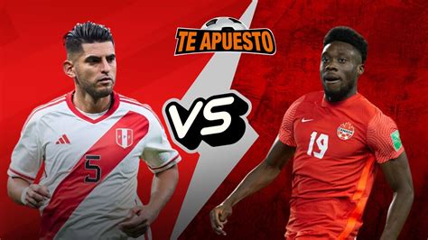 Perú vs Canadá: ¿Qué seleccionado presenta las cuotas más elevadas .